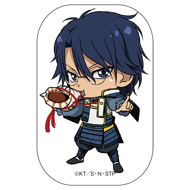 トレーディングスクエア缶バッジ：忍足（侑）