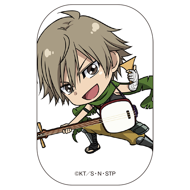 トレーディングスクエア缶バッジ：白石